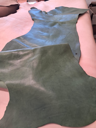 Fianco bovino verde bottiglia